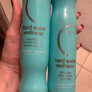 Hard water wellness shampoo and conditioner unused